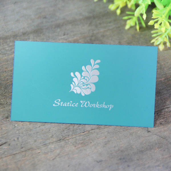 單霧單局部光250um名片製作-創意名片設計-多款名片材質可選