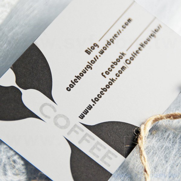 象牙卡300um名片製作-雙面彩色印刷-創意名片設計