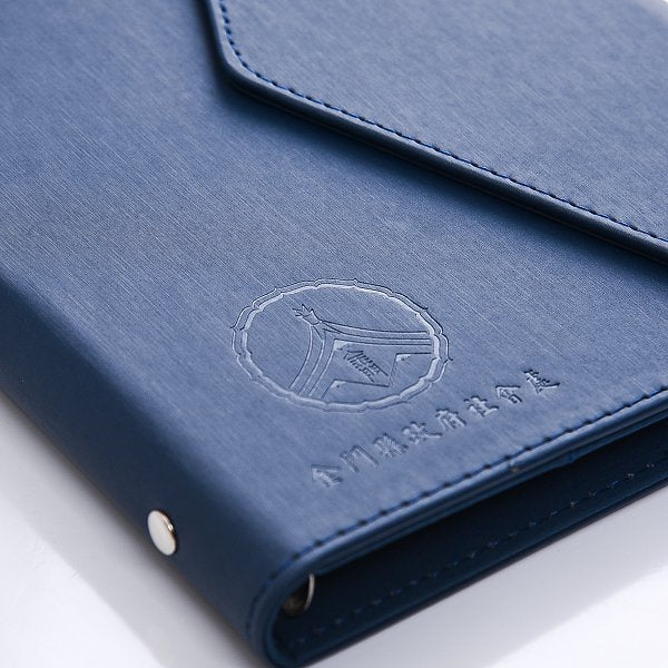 時尚設計工商日誌-磁扣式活頁萬用手冊-可訂製內頁及客製化加印LOGO