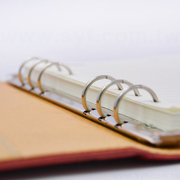 復古花紋工商日誌-磁扣式活頁萬用手冊-可訂製內頁及客製化加印LOGO