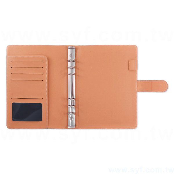 復古花紋工商日誌-磁扣式活頁萬用手冊-可訂製內頁及客製化加印LOGO