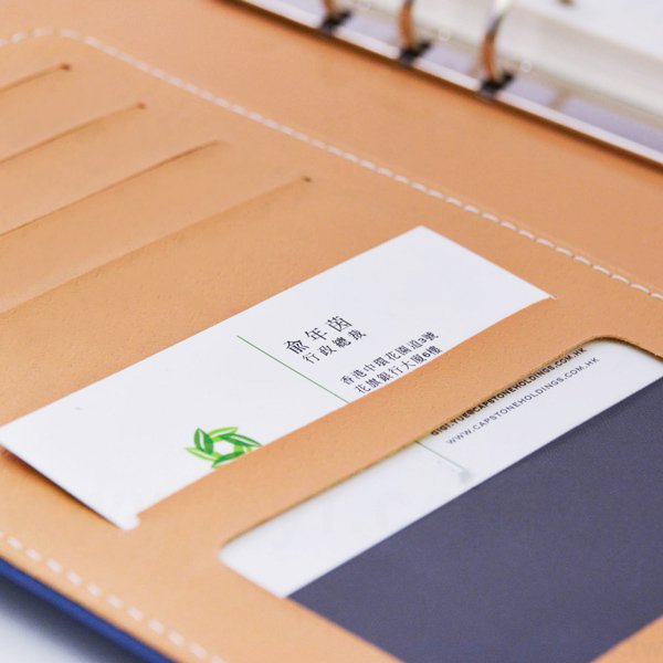 復古花紋工商日誌-磁扣式活頁萬用手冊-可訂製內頁及客製化加印LOGO