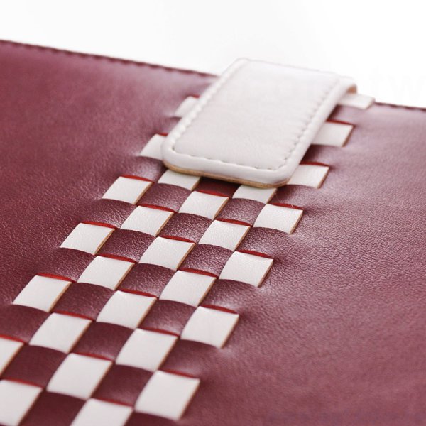 獨特編織紋工商日誌-磁扣式扣環活頁萬用手冊-可訂製內頁及客製化加印LOGO