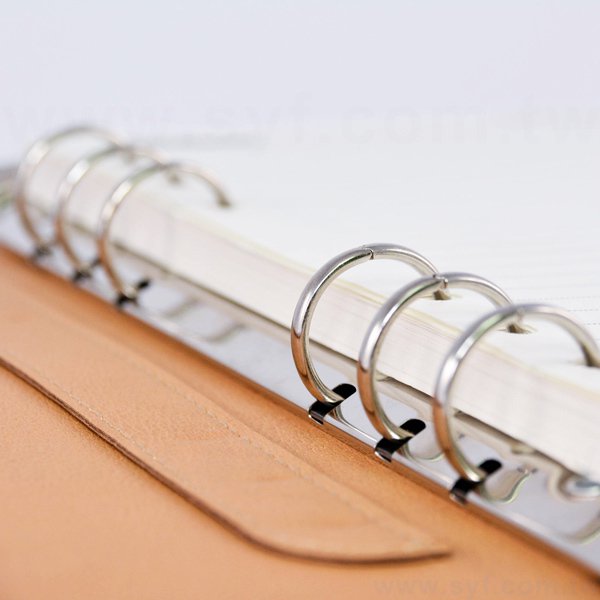 獨特編織紋工商日誌-磁扣式扣環活頁萬用手冊-可訂製內頁及客製化加印LOGO