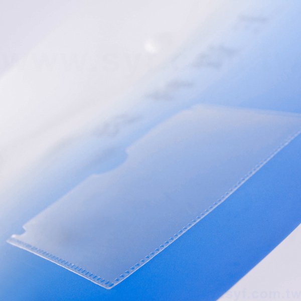 橫式公文袋-PP材質-彩色印刷全白墨-鈕扣封口