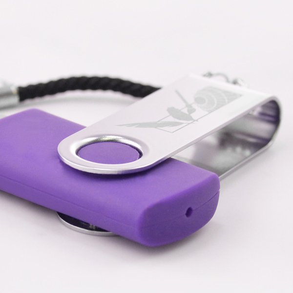 旋轉式隨身碟-金屬USB隨身碟-可加LOGO客製化印刷