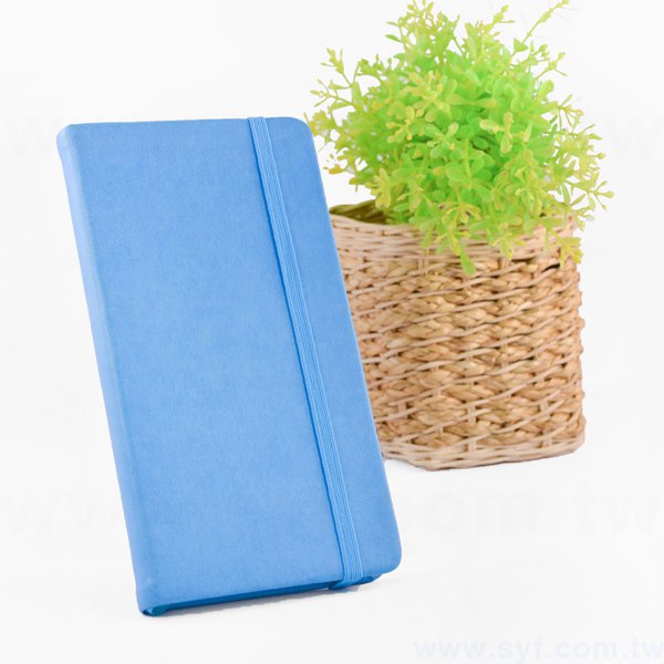 優雅簡約工商日誌-綁繩式商務平裝萬用手冊-可訂製內頁及客製化加印LOGO