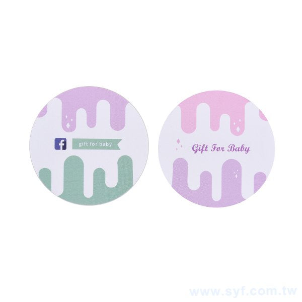 創意造型名片-小圓-52x52mm名片製作-雙面彩色印刷-創意名片設計-多款名片材質可選