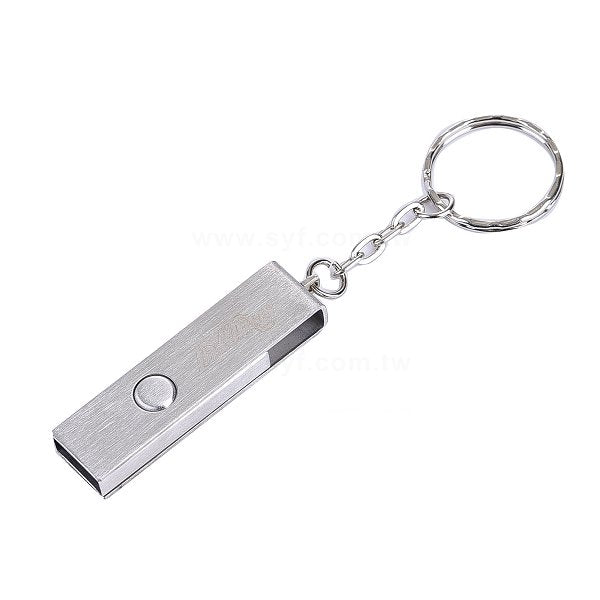 隨身碟-創意禮贈品-旋轉金屬USB隨身碟-客製隨身碟容量-工廠客製化印刷推薦禮品