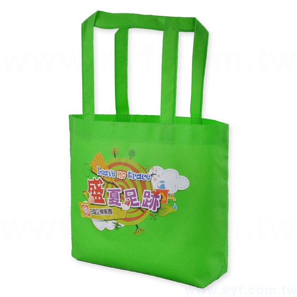 不織布T型袋-單面彩色熱轉印-多款不織布顏色可選-印刷製作批發環保手提袋