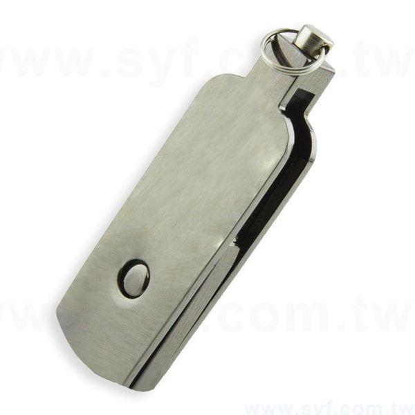 隨身碟-商務禮贈品-旋轉金屬USB隨身碟-客製隨身碟容量-採購訂製印刷推薦禮品