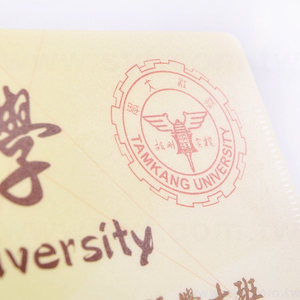 卷宗夾-磨砂材質-彩色印刷全白墨