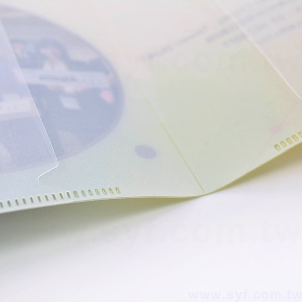 卷宗夾-磨砂材質-彩色印刷全白墨