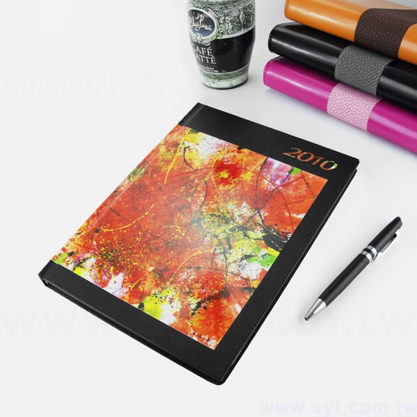 時尚品味筆記本-精裝柔紋紙封面記事本-可訂製內頁及客製化加印LOGO