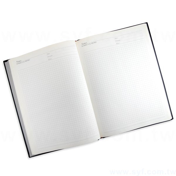 時尚品味筆記本-精裝柔紋紙封面記事本-可訂製內頁及客製化加印LOGO