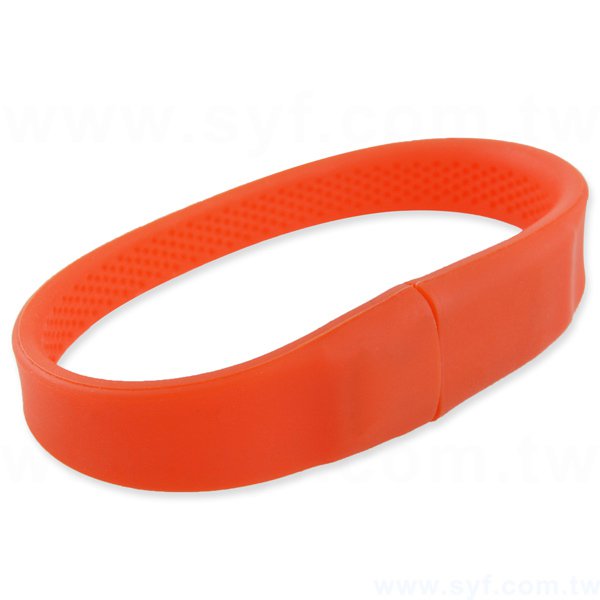 隨身碟-環保USB禮贈品-手環造型隨身碟-客製隨身碟容量-採購訂製印刷推薦禮品