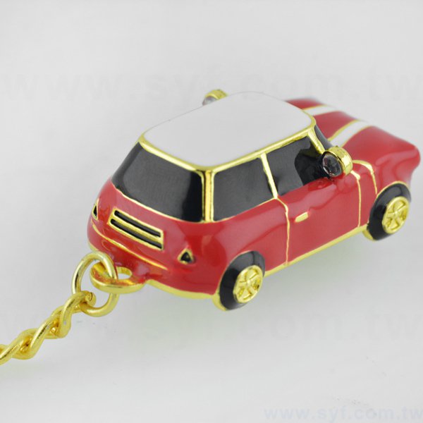 隨身碟-造型文具禮贈品-汽車金屬USB隨身碟-客製隨身碟容量-採購訂製印刷推薦禮品