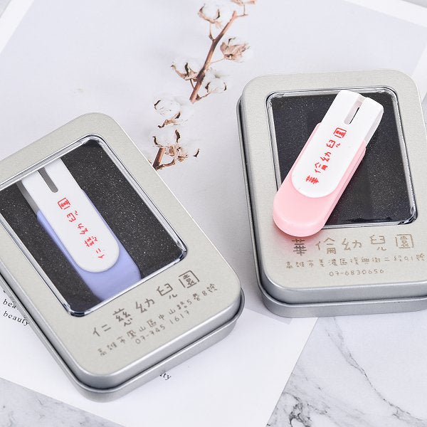 隨身碟-商務禮贈品旋轉USB-無毒塑膠隨身碟-客製隨身碟容量-採購訂製印刷推薦禮品