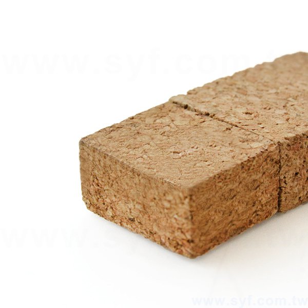 環保隨身碟-木製禮贈品USB-軟木塞造型隨身碟-客製隨身碟容量-採購訂製印刷推薦禮品