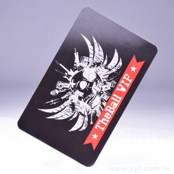 合成厚卡雙面亮膜500P會員卡製作-雙面彩色印刷-VIP貴賓卡