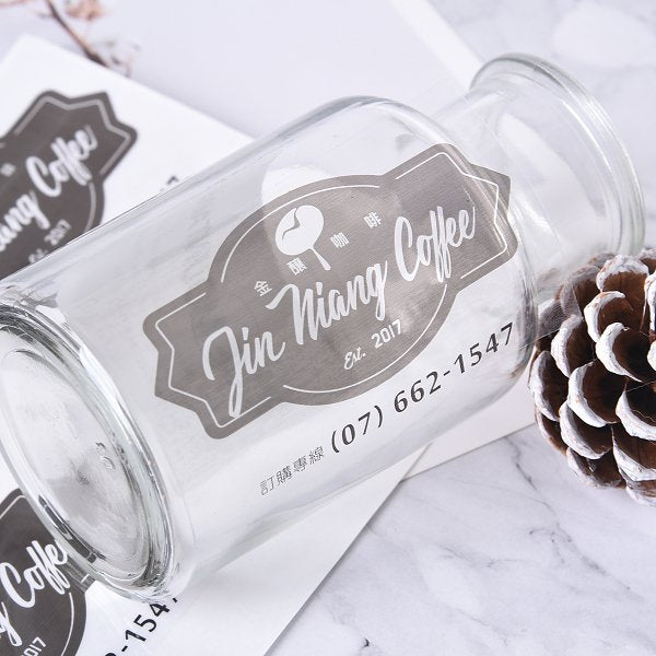 名片型透明貼紙印刷-彩色防水貼紙製作-客製化印刷可燙金燙銀貼紙