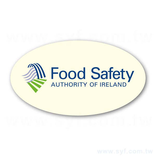 數位橢圓形雷射反光貼紙印刷-彩色貼紙製作-客製化雷射標籤貼紙