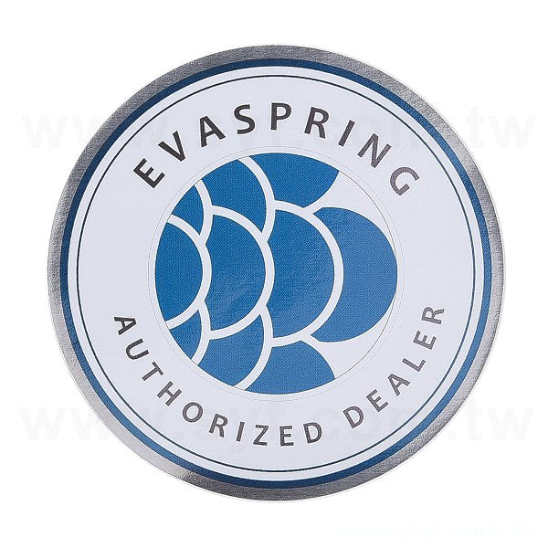 數位圓形金屬貼紙製作-彩色貼紙印刷-特殊貼紙銀龍貼紙訂做