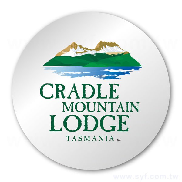 數位圓形金屬貼紙製作-彩色貼紙印刷-特殊貼紙銀龍貼紙訂做