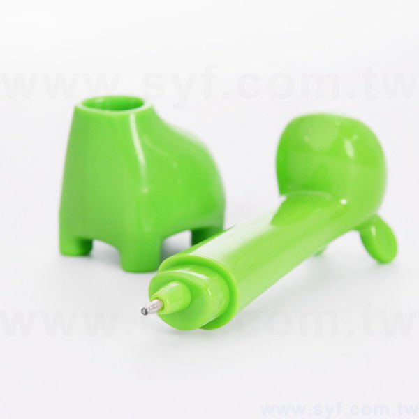 造型廣告筆-動物筆管禮品-單色原子筆-兩款式可選-採購客製印刷贈品筆