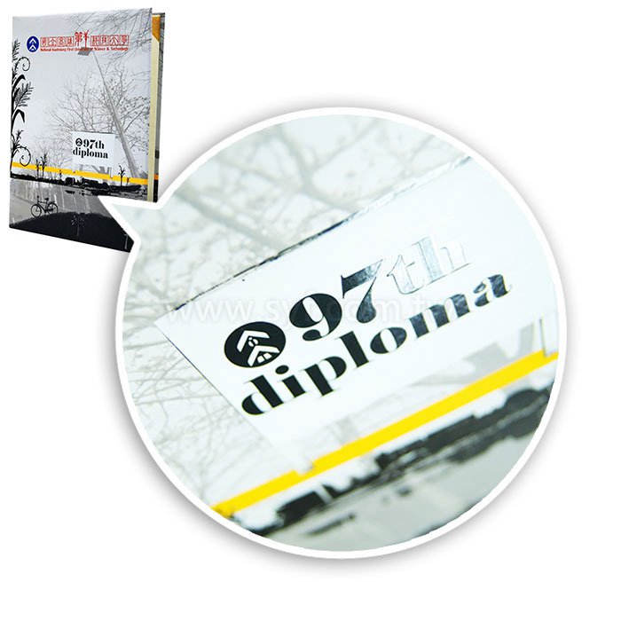 豪華彩漾左翻證書夾