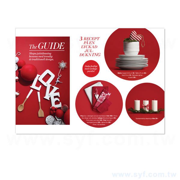 A3模造道林宣傳單310g-雙面彩色傳單印刷-象牙卡廣告DM製作