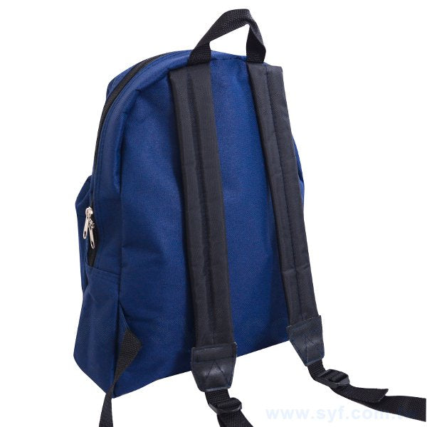 後背包-牛津布材質加拉鍊-可加LOGO客製化印刷