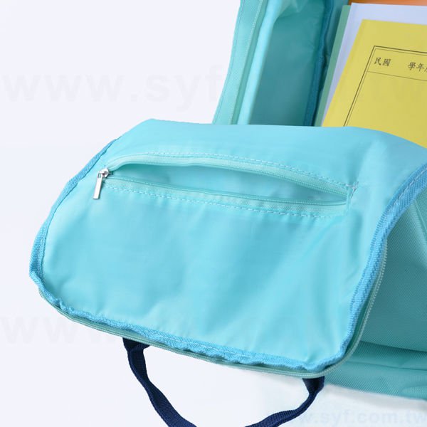 後背包-牛津布材質加拉鍊-可加LOGO客製化印刷