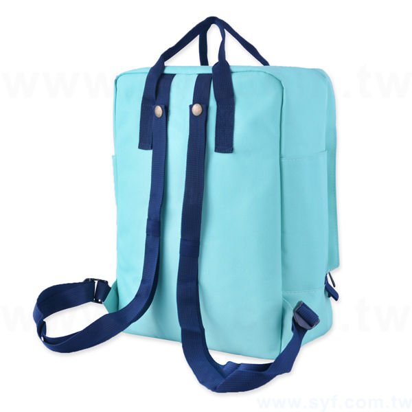 後背包-牛津布材質加拉鍊-可加LOGO客製化印刷