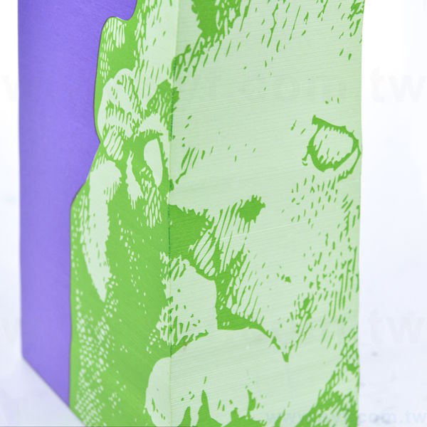 紙磚-方形-五面彩色印刷