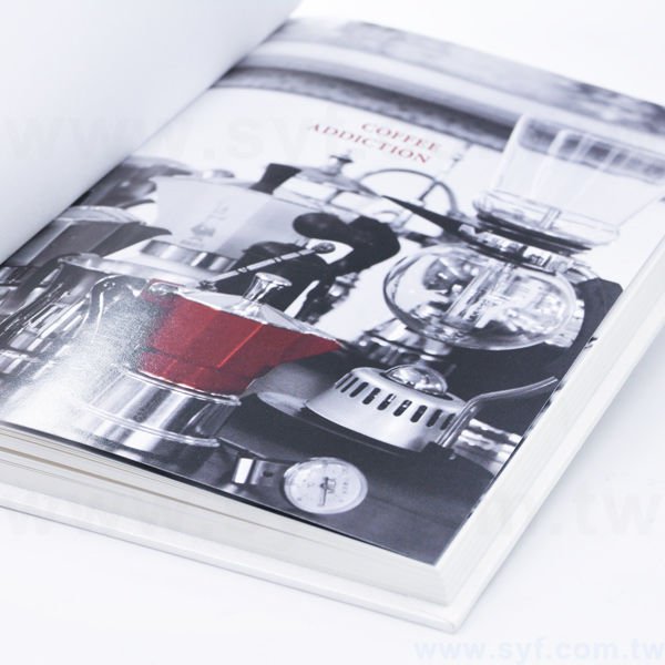 精裝筆記本-珠光斜織紋封面記事本客製-訂製內頁印刷-採購批發商務記事本