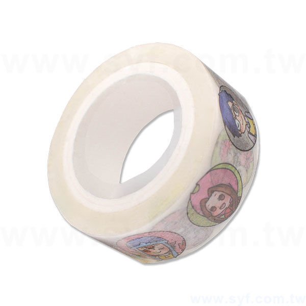 紙膠帶製作-裸裝客製化紙膠帶-彩色印刷-可客製少量紙膠帶印刷