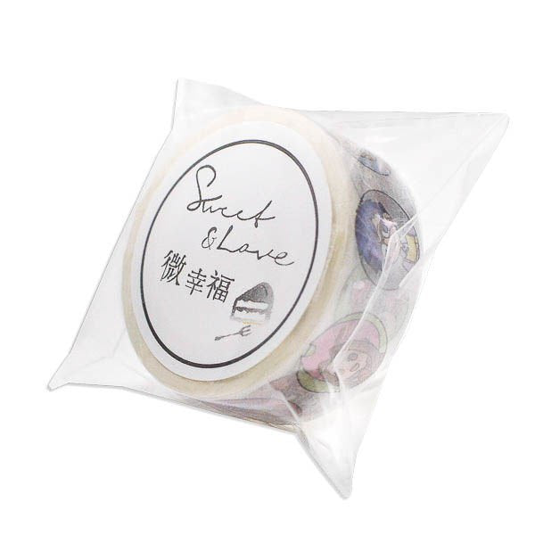 紙膠帶製作-OPP袋客製化紙膠帶-彩色印刷-手作必備文創小物