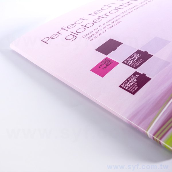 紙資料夾-A款250g/300g/350g-銅西卡-封面可上亮/霧/局部光