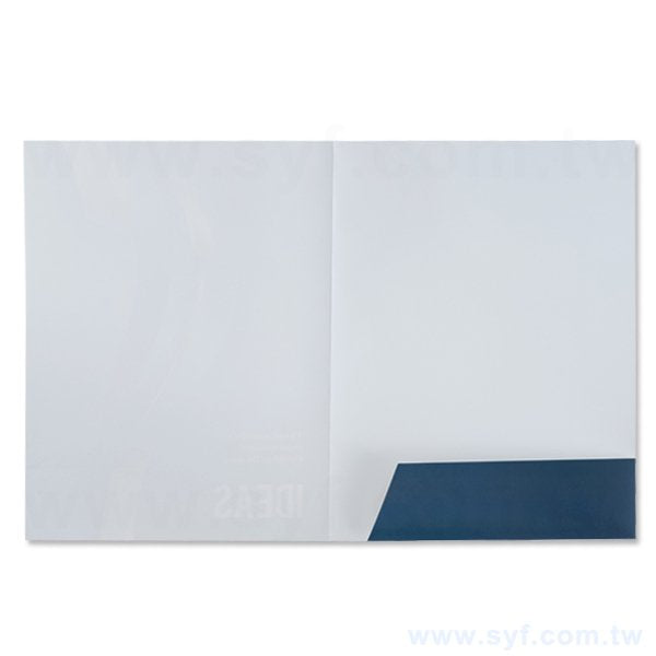 紙資料夾-B款250g/300g/350g-銅西卡-封面可上亮/霧/局部光