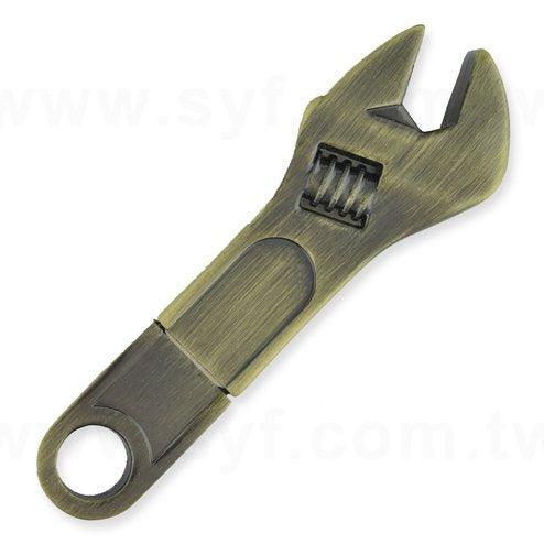 隨身碟-造型文具禮贈品-板手金屬USB隨身碟-客製隨身碟容量-採購訂製印刷推薦禮品