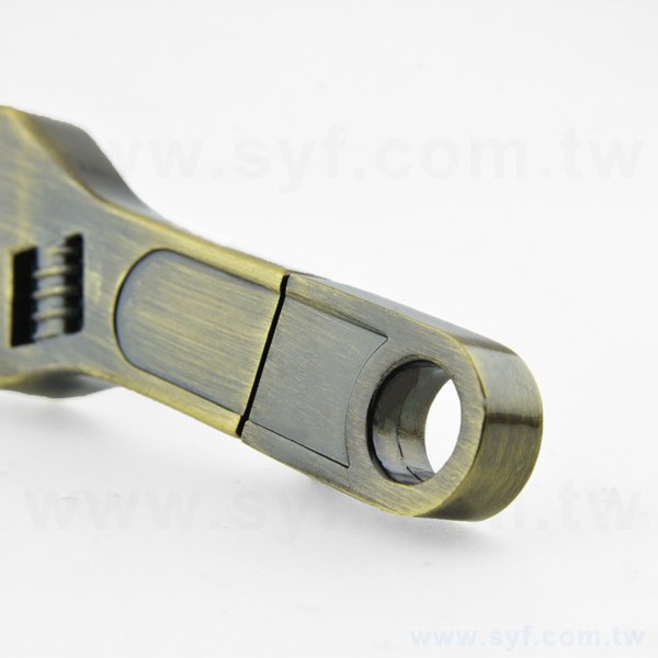 隨身碟-造型文具禮贈品-板手金屬USB隨身碟-客製隨身碟容量-採購訂製印刷推薦禮品