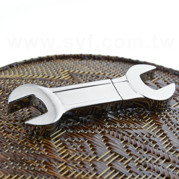 隨身碟-造型文具禮贈品-板手金屬USB隨身碟-客製隨身碟容量-採購訂製印刷推薦禮品
