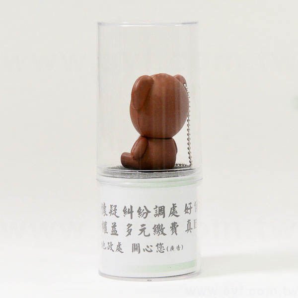 隨身碟-造型USB禮贈品-無尾熊公仔矽膠隨身碟-客製隨身碟容量-採購訂製推薦禮品