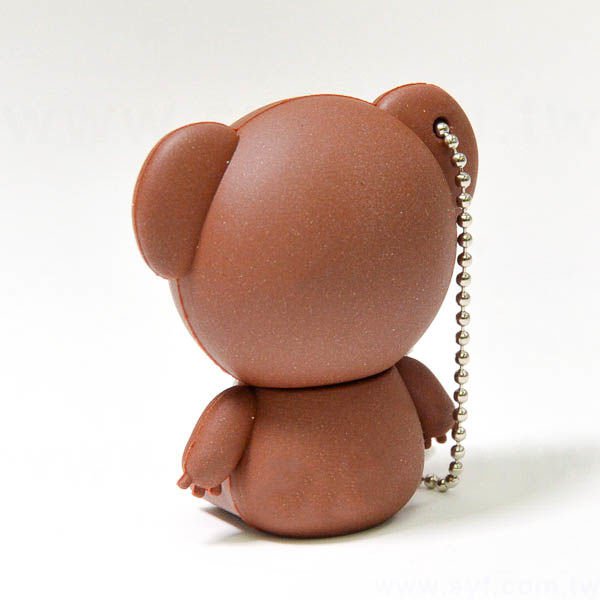 隨身碟-造型USB禮贈品-無尾熊公仔矽膠隨身碟-客製隨身碟容量-採購訂製推薦禮品