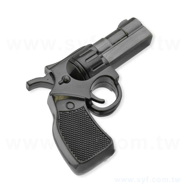 隨身碟-造型文具禮贈品-手槍金屬USB隨身碟-客製隨身碟容量-採購訂製印刷推薦禮品