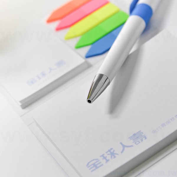 封卡便利貼-三合一N次貼可印刷-封面單面彩色上霧膜