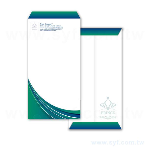 12K中式彩色信封客製化信封製作-多款材質可選-直式信封印刷