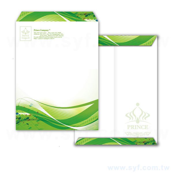 4K中式彩色信封客製化信封製作-多款材質可選-直式信封印刷