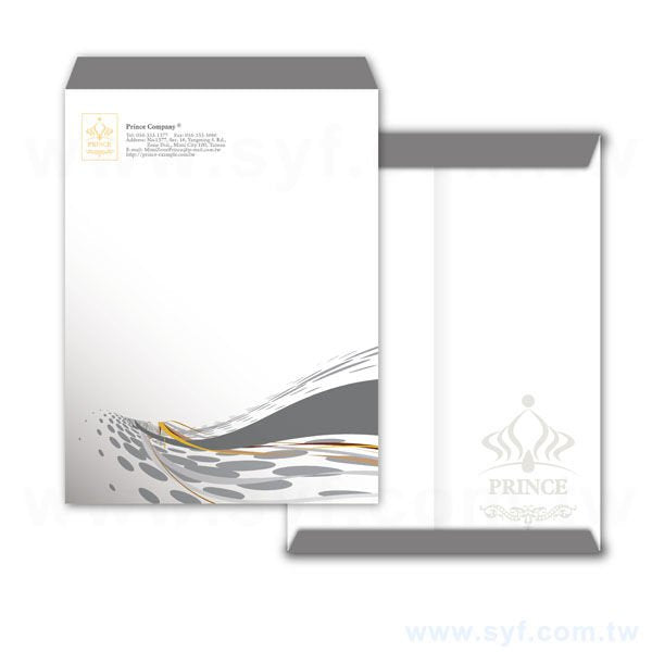 大4K中式彩色信封客製化信封製作-多款材質可選-直式信封印刷
